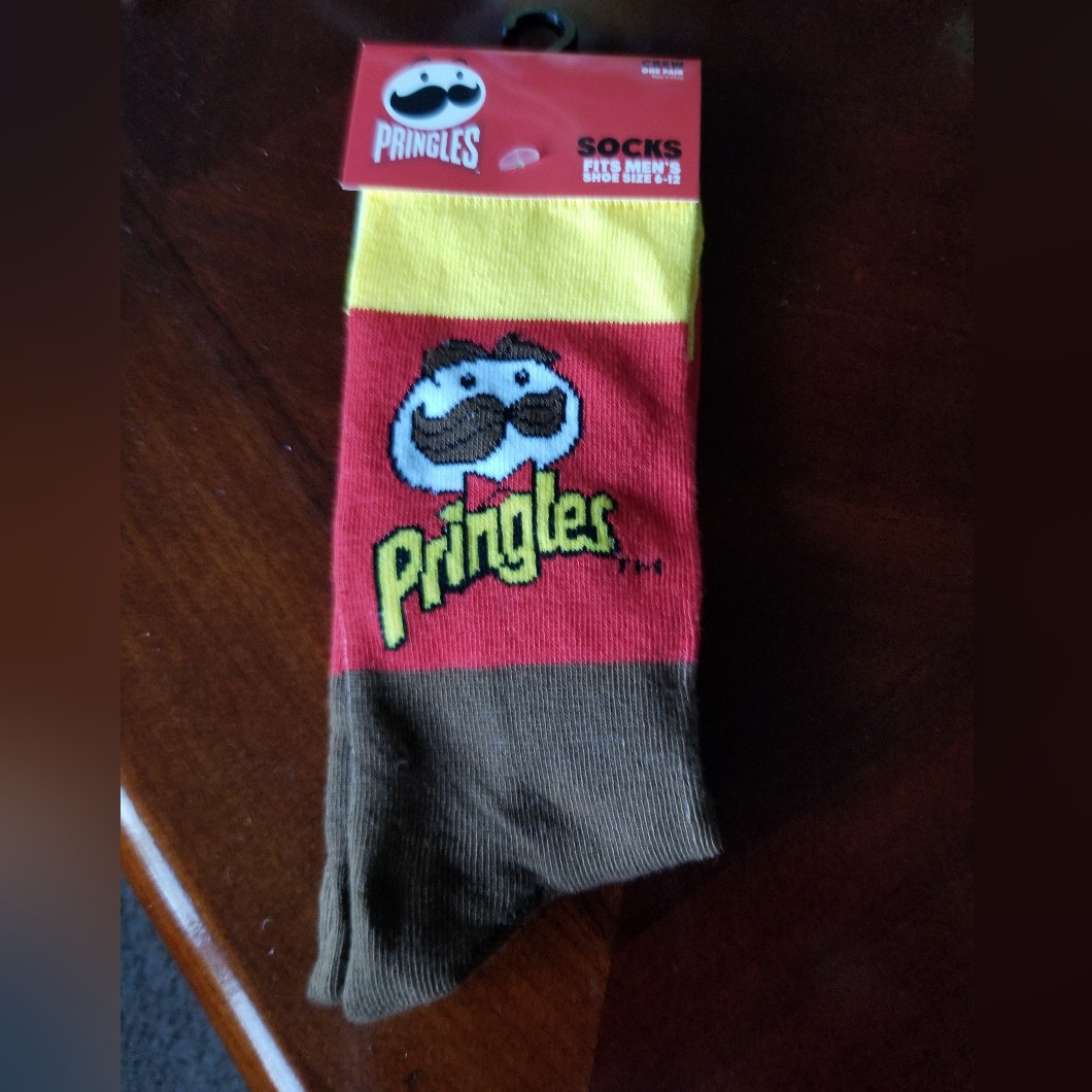 Pringles Guy Socks
